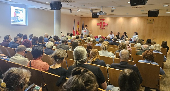 Salón de Actos del Instituto Cervantes de Praga