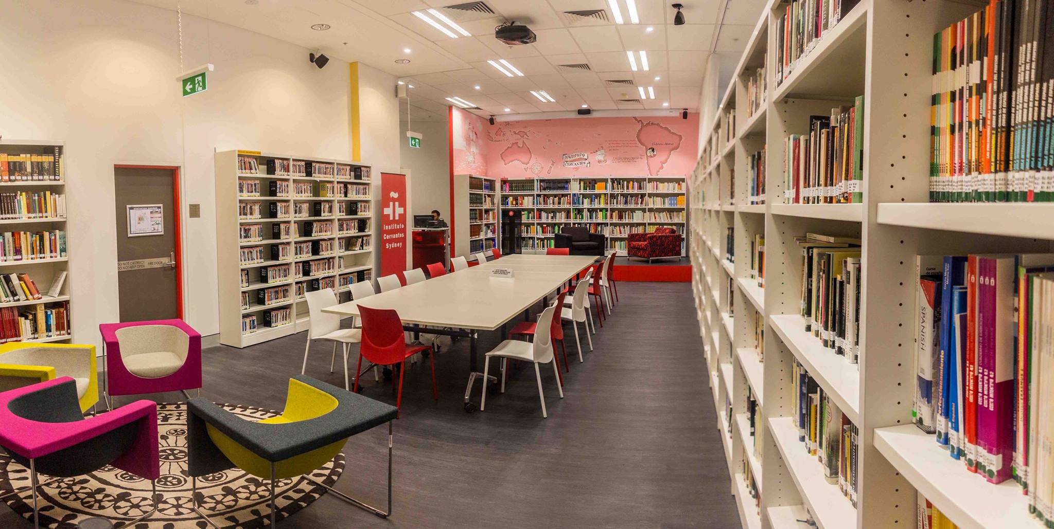 Gabriela Mistral Library of the Instituto Cervantes in Sydney