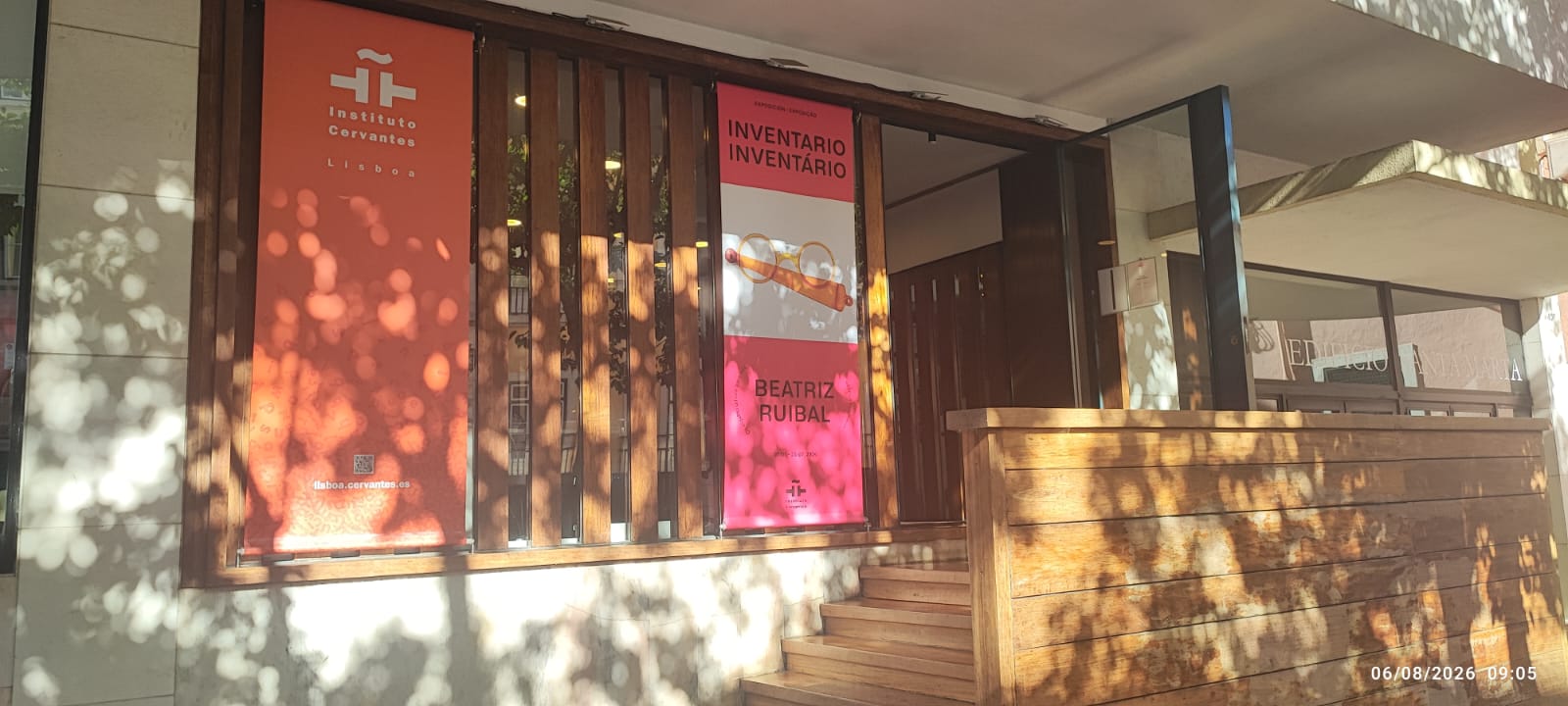 Fachada del Instituto Cervantes de Lisboa